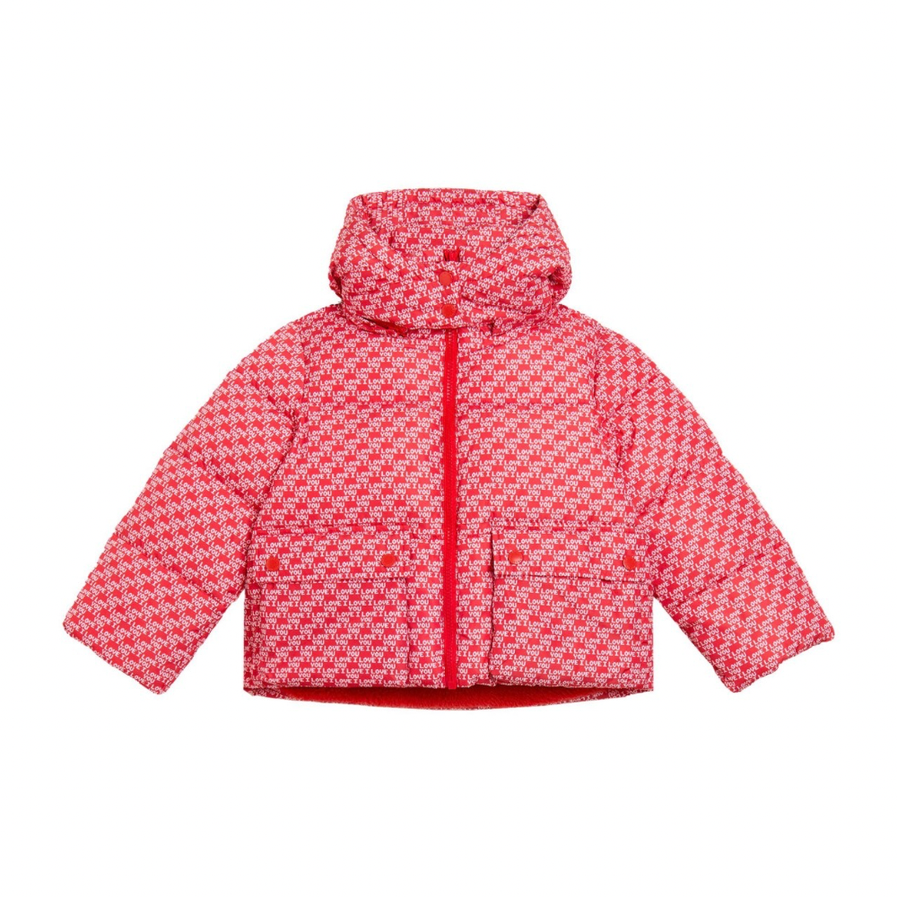 Stella McCartney Girls Red Puffer Coat