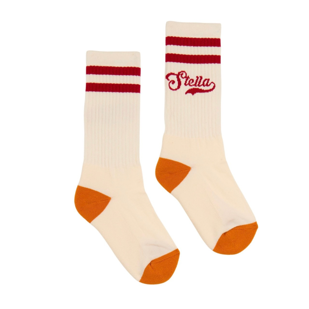 Stella McCartney Girls Ivory Logo Socks