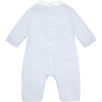 AW25 Emile Et Rose KALEB Blue & White Knitted All In One With Hat