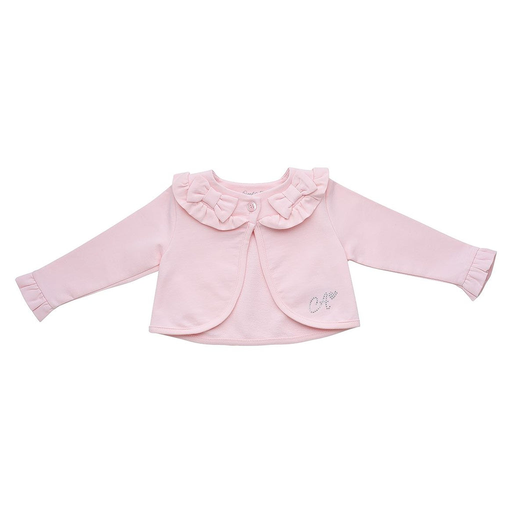SS23 Little A GINA Pale Pink Frill Cardigan / Jacket