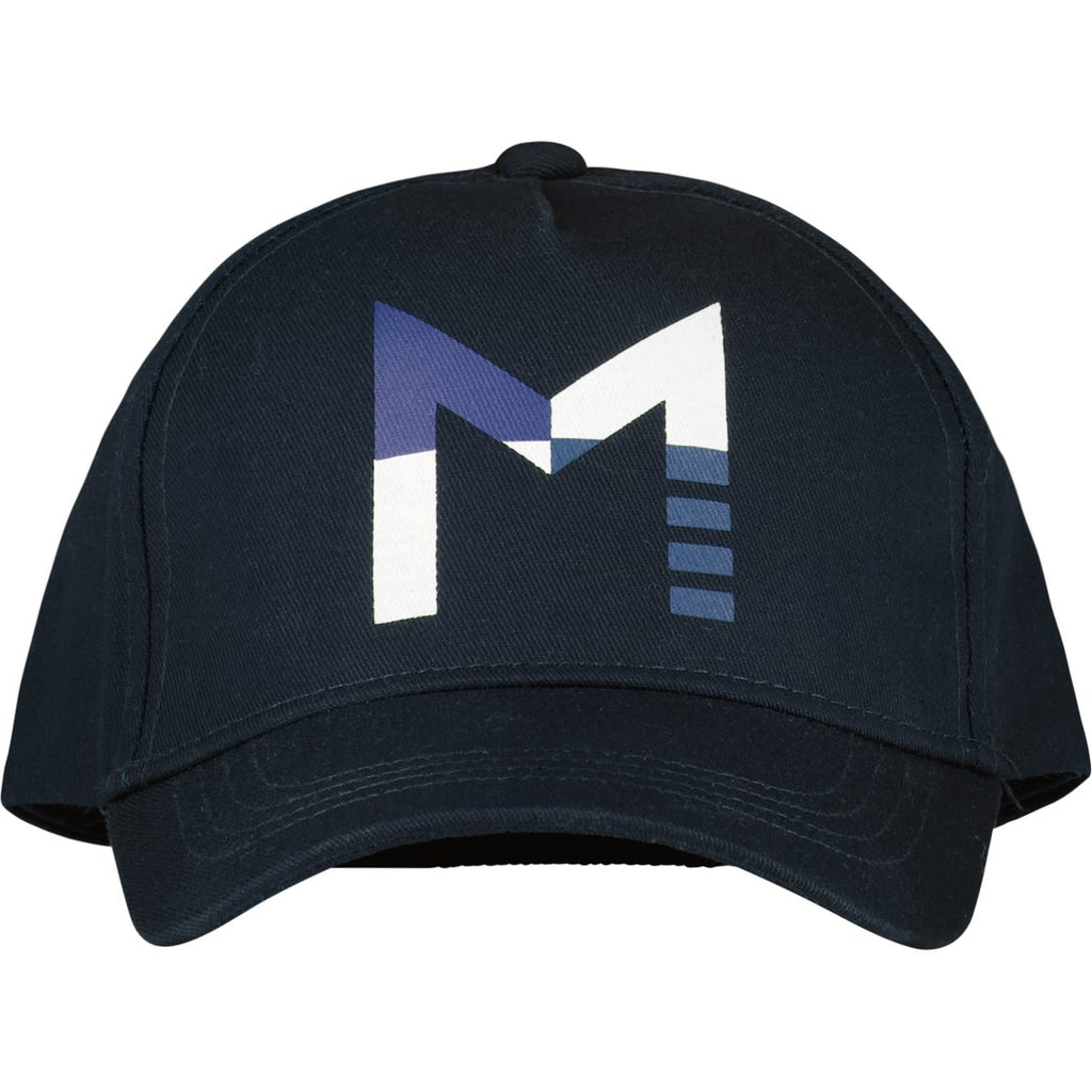 SS23 MiTCH SANTANDER Blue Navy & White Square Logo Cap