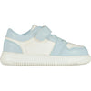 SS23 Mitch & Son JUMP LOW Sky Blue & White Trainers