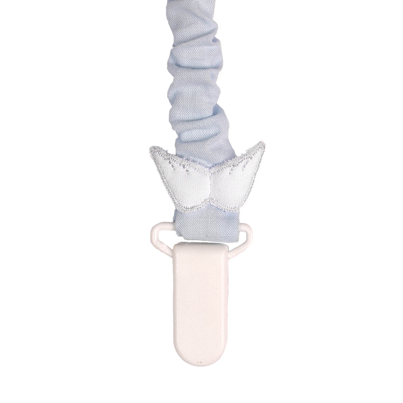 Baby Gi Pale Blue Angel Wings Dummy Clip