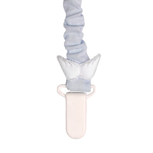 Baby Gi Pale Blue Angel Wings Dummy Clip