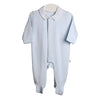 SS24 Baby Gi Pale Blue Cotton Angel Wings Babygrow