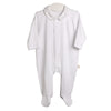 SS24 Baby Gi White Cotton Angel Wings Babygrow