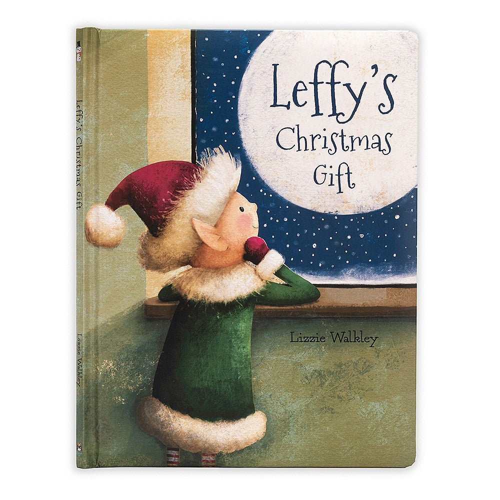 Jellycat Christmas 'Leffy's Christmas Gift' Book