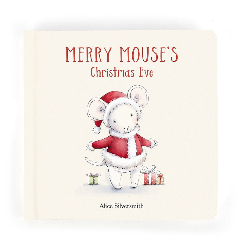 Jellycat Christmas 'Merry Mouse's Christmas Eve' Book