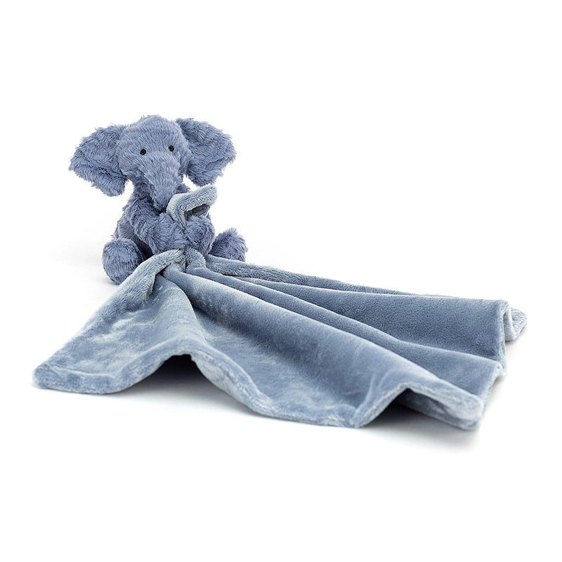 Jellycat Fuddlewuddle Blue Elephant Soother Soft Toy