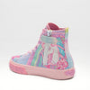 SS23 Lelli Kelly UNICORN Multicoloured Floral Zipper Boots