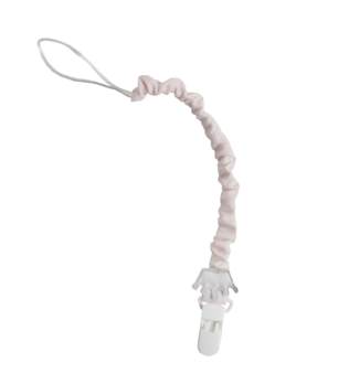 Baby Gi Pale Pink Crown Dummy Clip