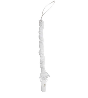 SS24 Baby Gi White Crown Dummy Clip