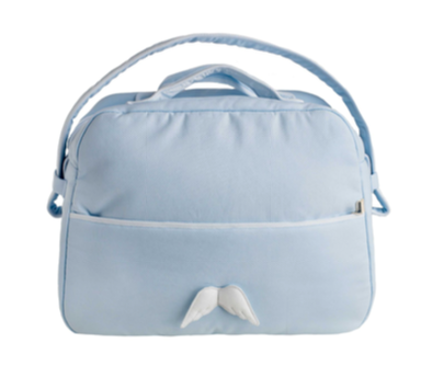 SS24 Baby Gi Pale Blue Angel Wings Maternity Bag