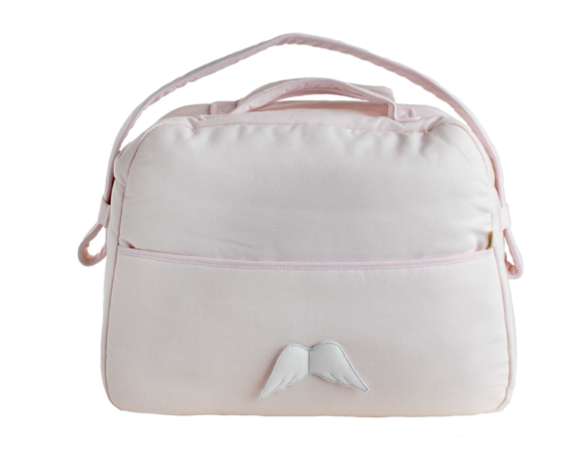 SS24 Baby Gi Pale Pink Angel Wings Maternity Bag