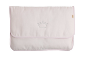 Baby Gi Pale Pink Crown First Clothes Bag