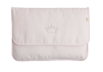SS24 Baby Gi Pale Pink Crown First Clothes Bag