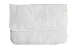 Baby Gi White Crown First Clothes Bag