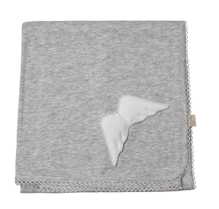 Baby Gi Grey Angel Wings Blanket