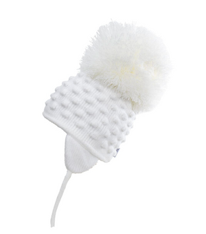 AW23 Sätila BUBBLOR White Big Pom Pom Hat