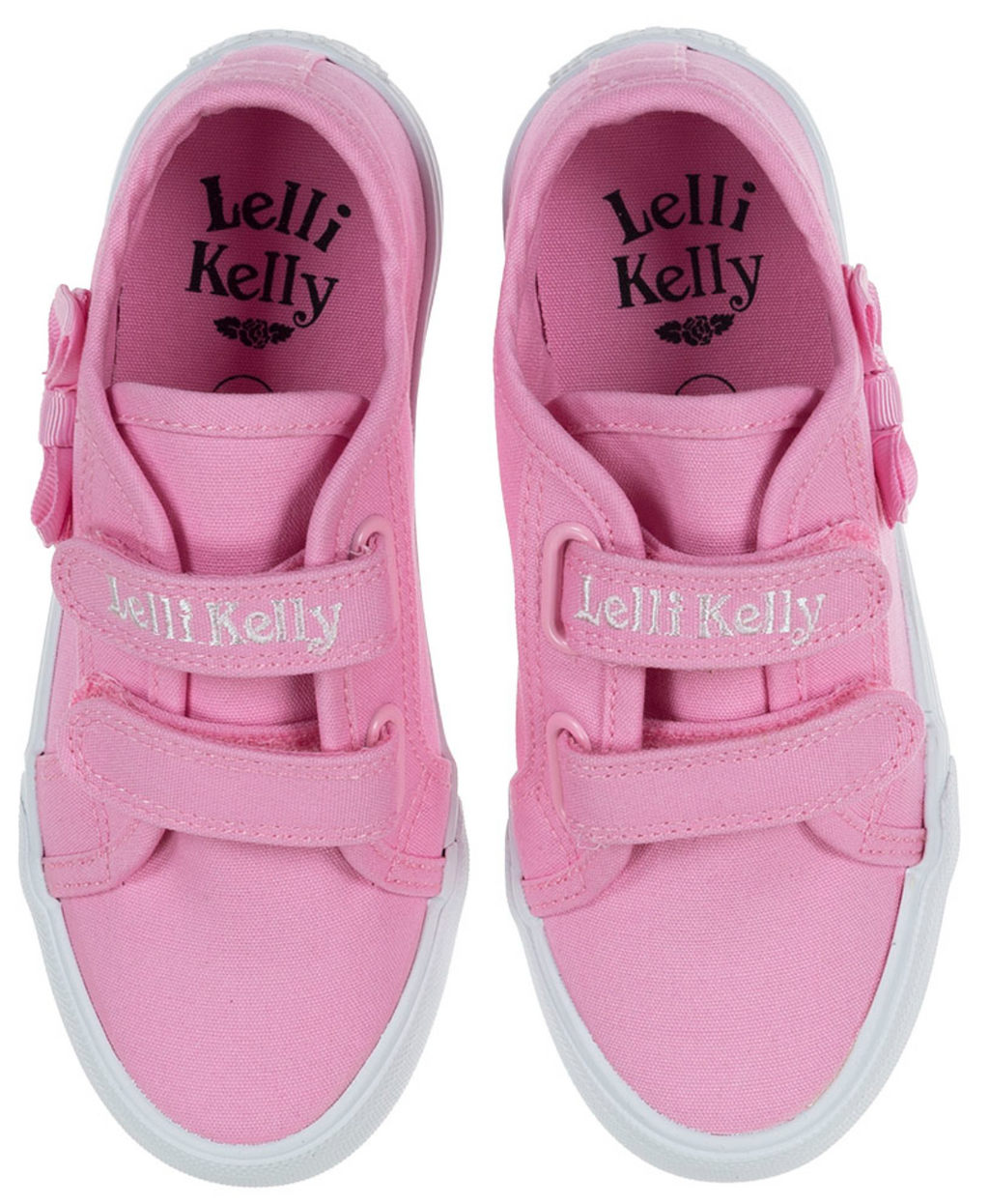 SS23 Lelli Kelly LILY Pink Bow Canvas Shoes