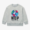 SS23 World Of Pop Grey Multicoloured Globe Logo Sweatshirt & Shorts Set