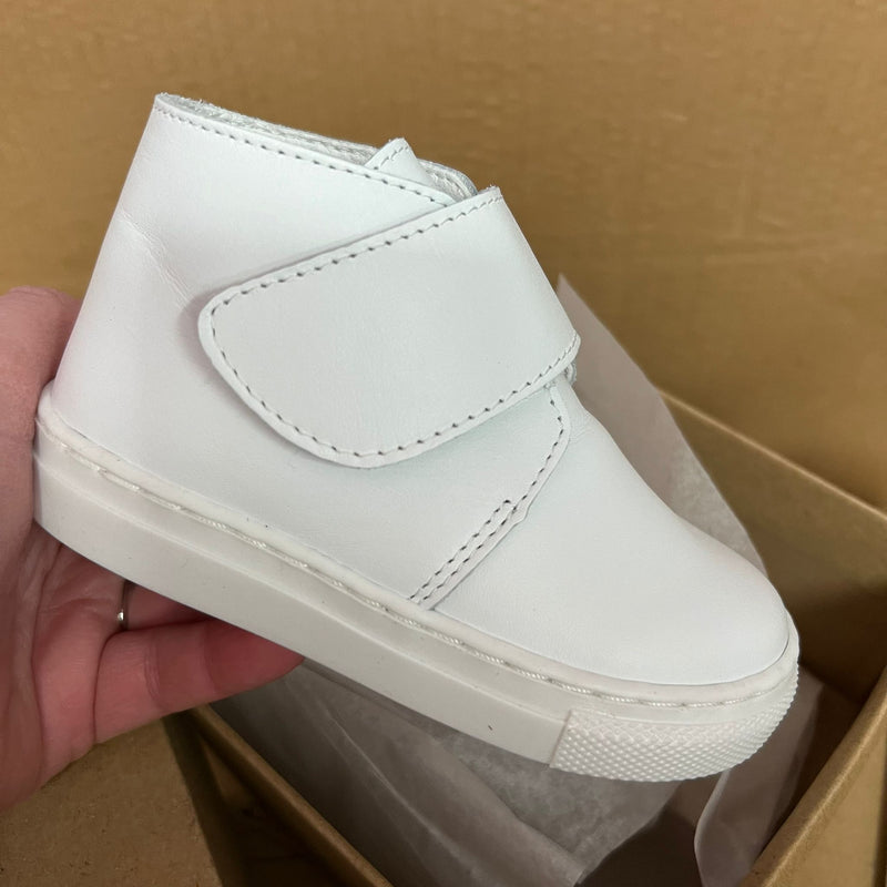 Borboleta Andre White Leather Shoes